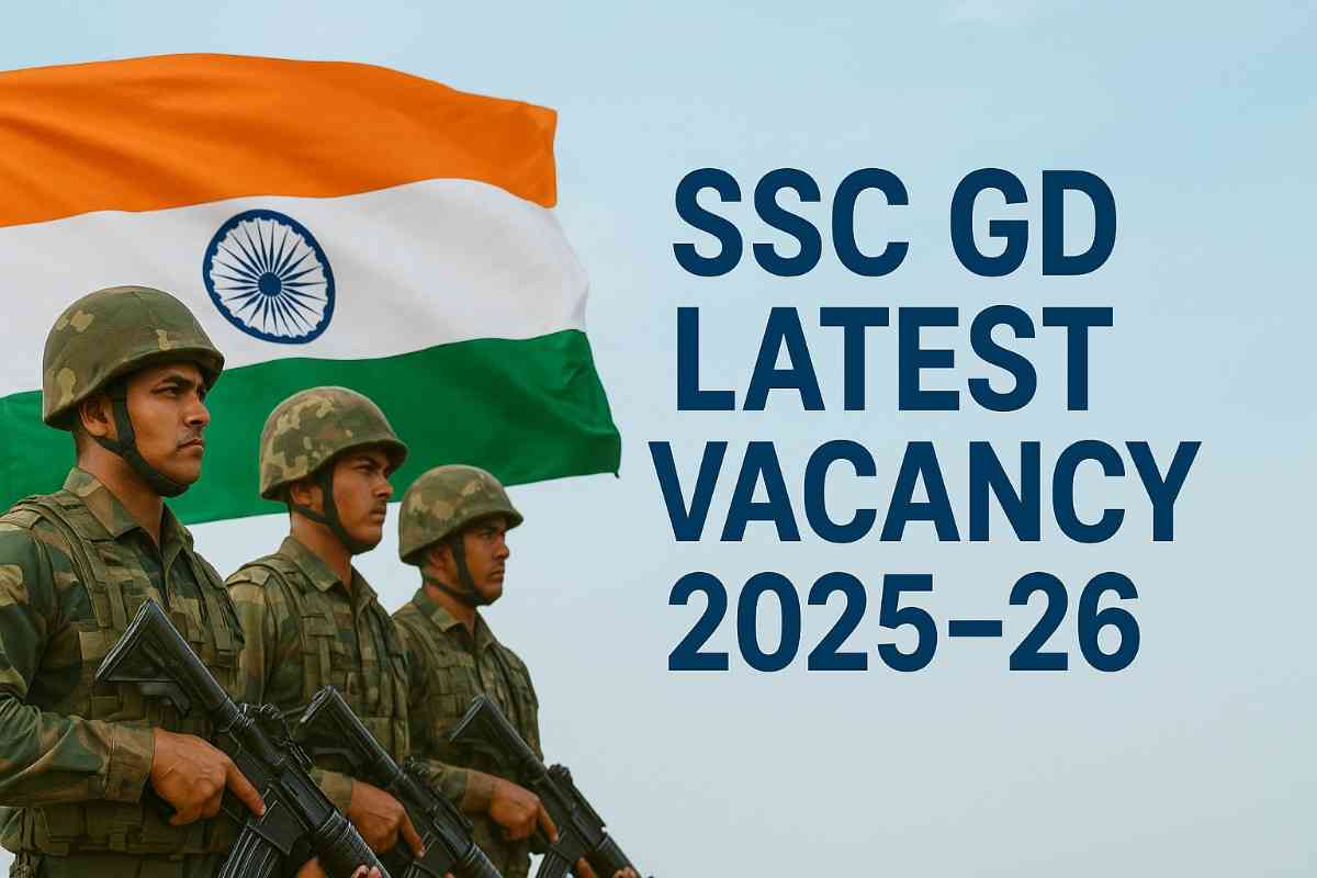 SSC GD Latest Vacancy 2025-26: How to Apply SSC GD Latest Vacancy 2025-26: How to Apply